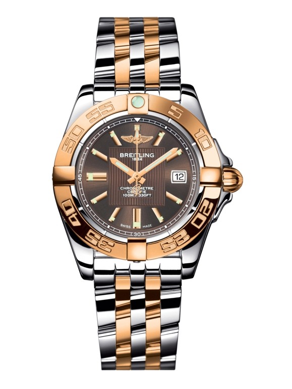 Breitling Galactic 32 Stainless Steel / Rose Gold / Solar Bronze ...