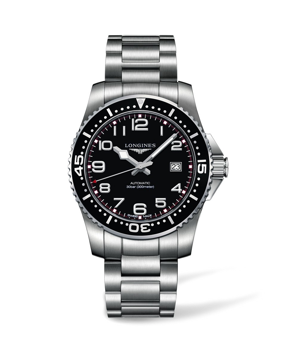 Longines Hydroconquest Automatic 41 Black • L3.695.4.53.6 | WatchDetails