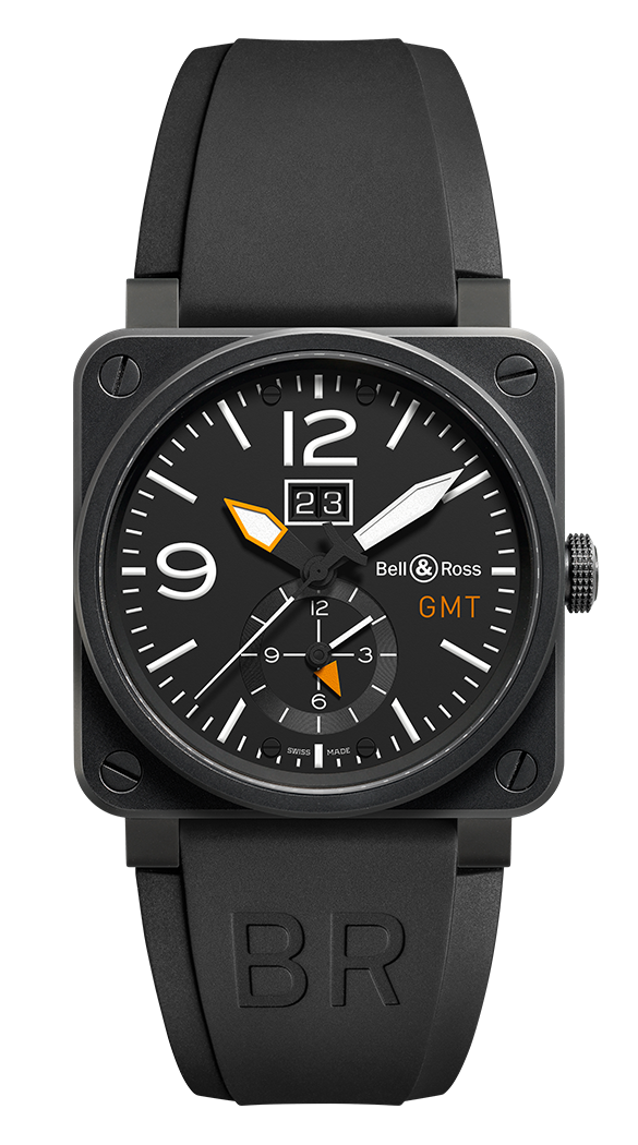 Bell & Ross Instruments BR0351-GMT-CA