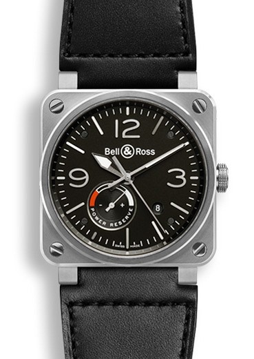 Bell & Ross Instruments BR0397-BL-SI/SCA