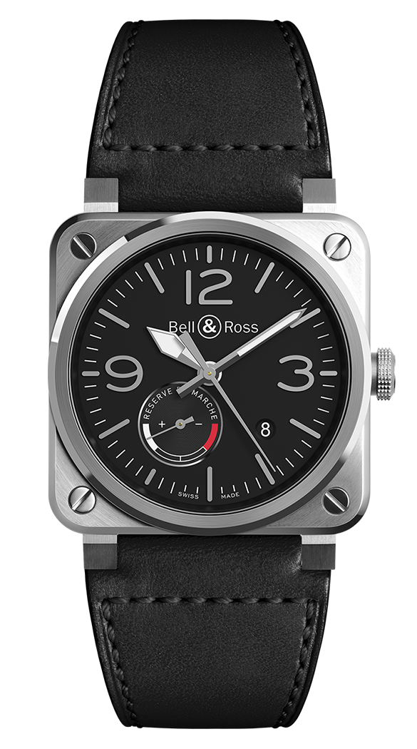 Bell & Ross Instruments BR0397-BL-SI/SCA/2