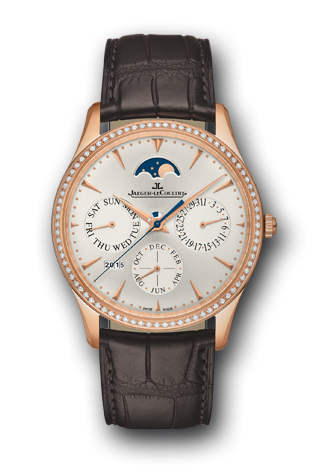 Jaeger-LeCoultre Master Ultra Thin Perpetual Pink Gold Diamond ...