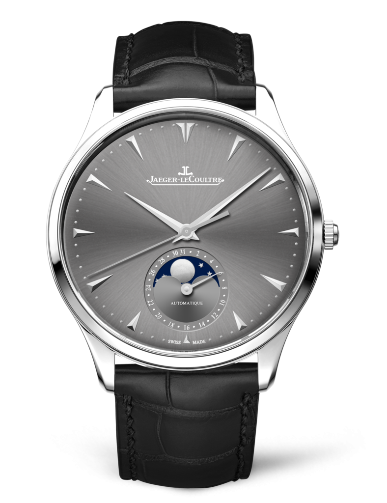 Jaeger-LeCoultre Master Ultra Thin Moon White Gold / Grey • 1363540 ...